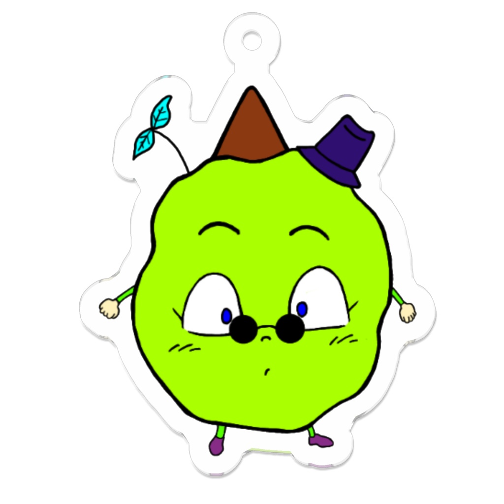 みどり棒くんオリジナルキーホルダー