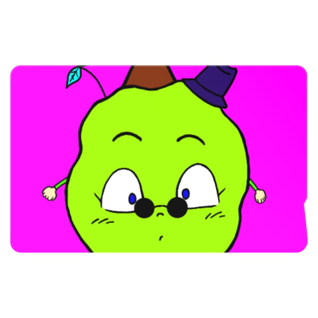 みどり棒くんオリジナルICカ-ドステッカー