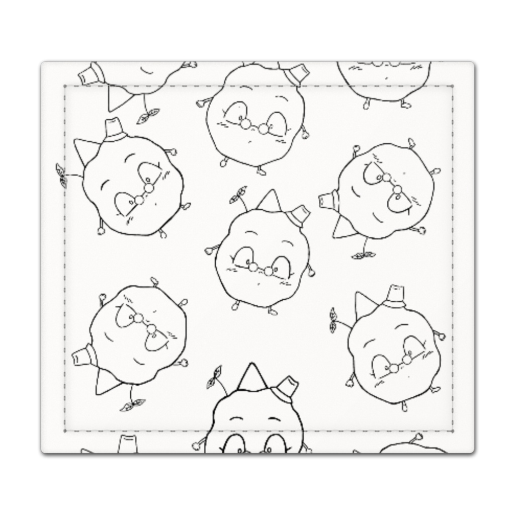 マル暴くん（仮)オリジナル捺印マット