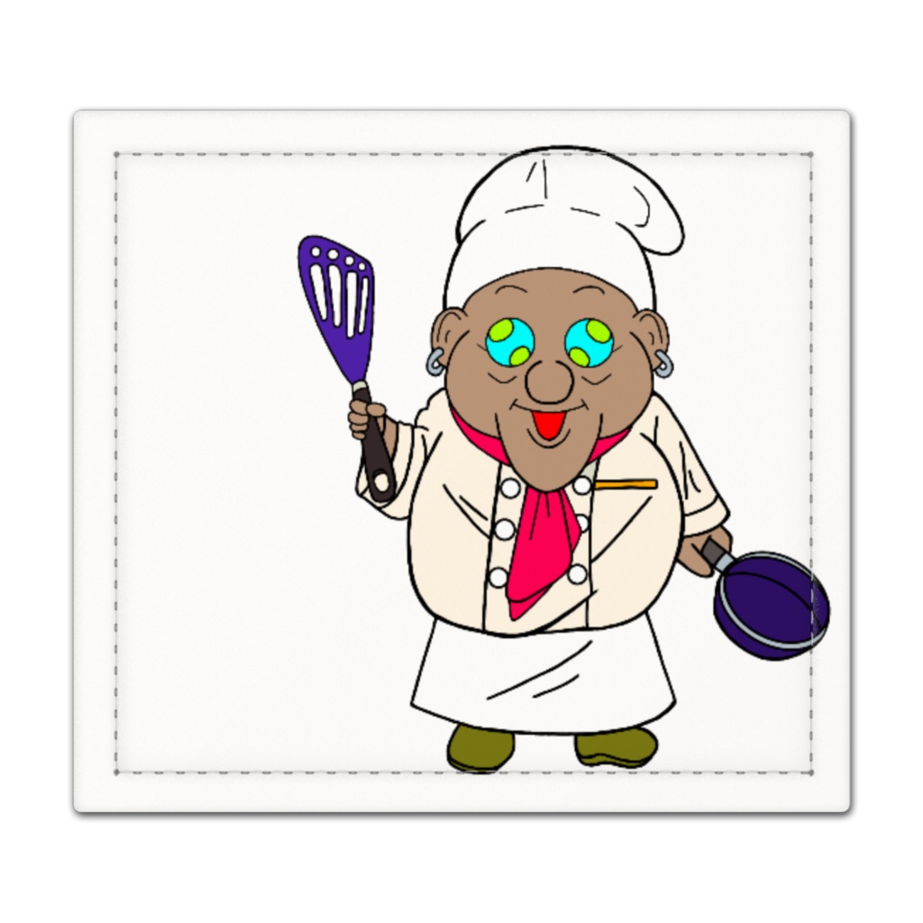 コックさんオリジナル捺印マット
