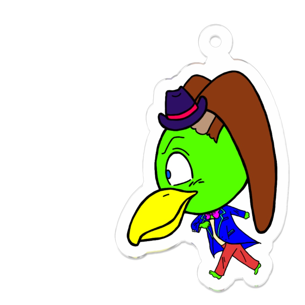 くわりんオリジナルキーホルダー