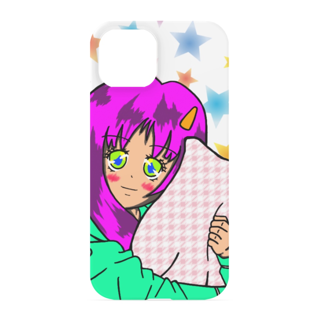 美波花菜16歳（仮)オリジナルiPhoneケ－ス