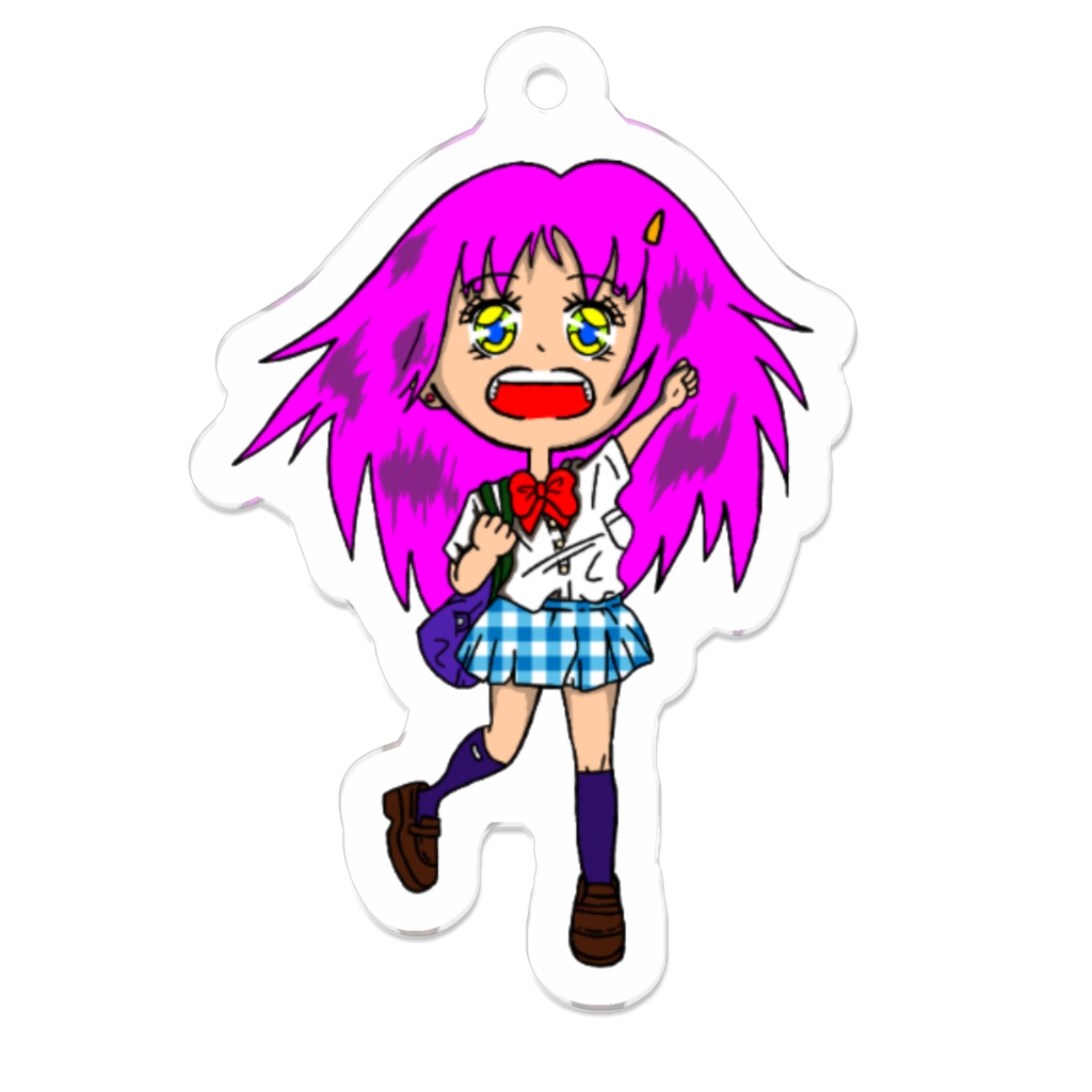 美波花菜（16)オリジナルキーホルダー