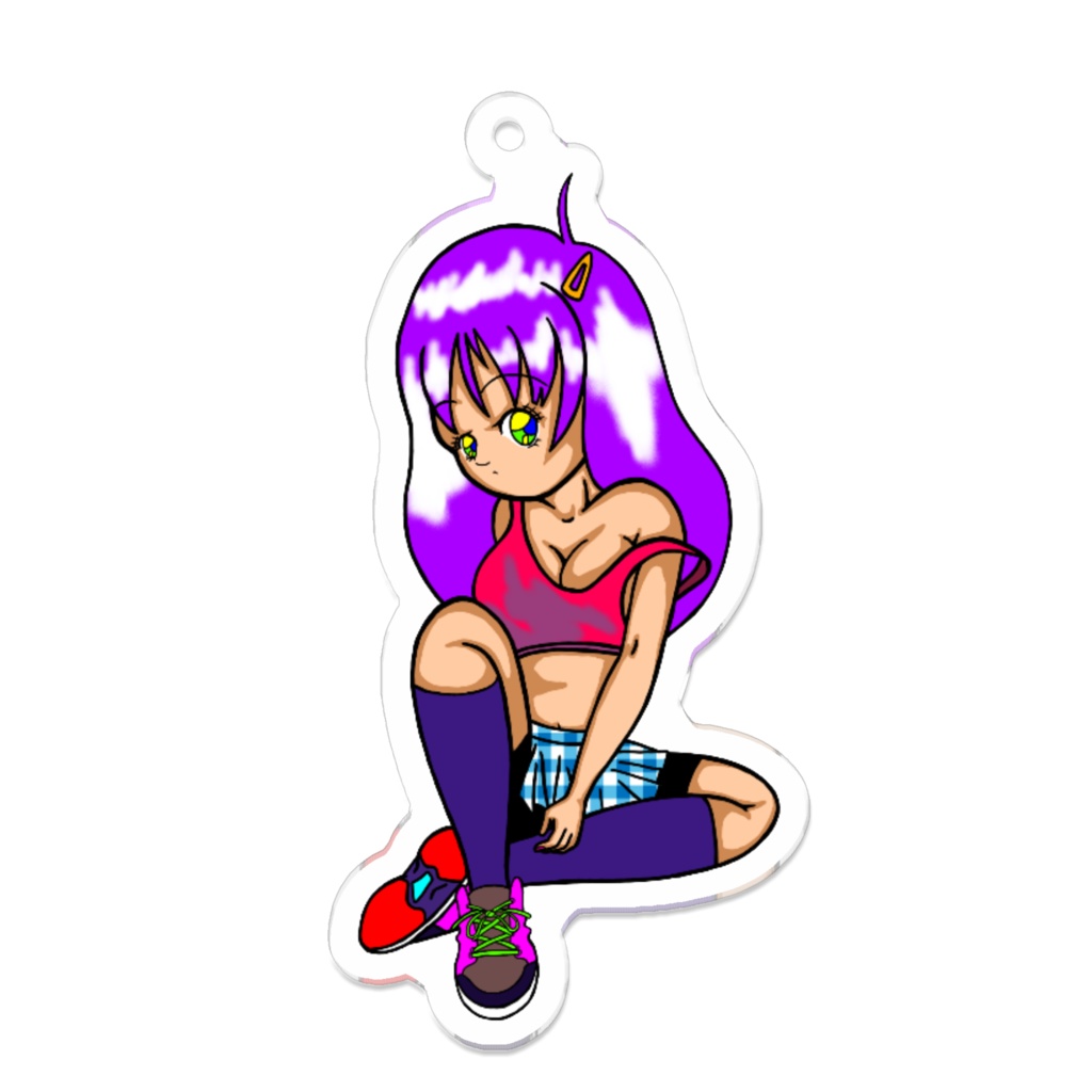 月亞香里ルナ（16)オリジナルキーホルダー