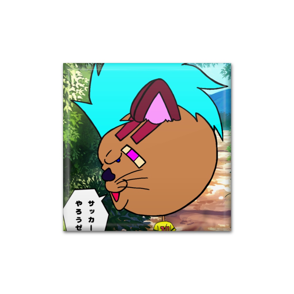 ねこピンさんZオリジナル缶バッジ