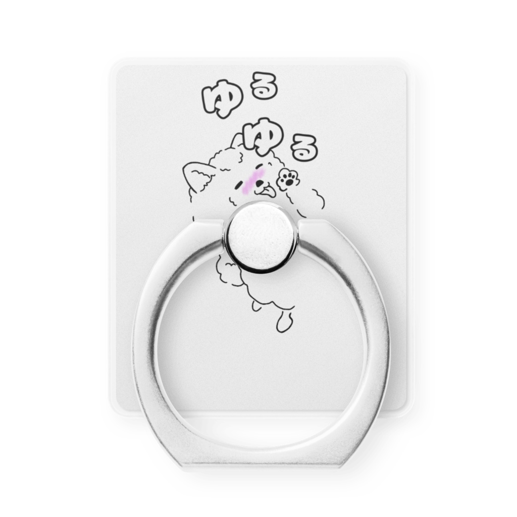 わんピチュくんオリジナルスマホリング