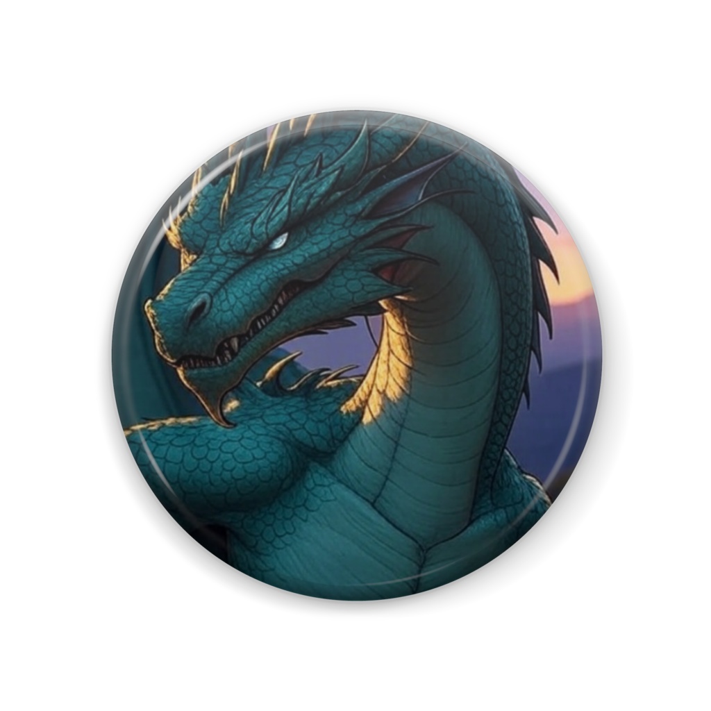 龍族のドラオリジナル缶バッジ