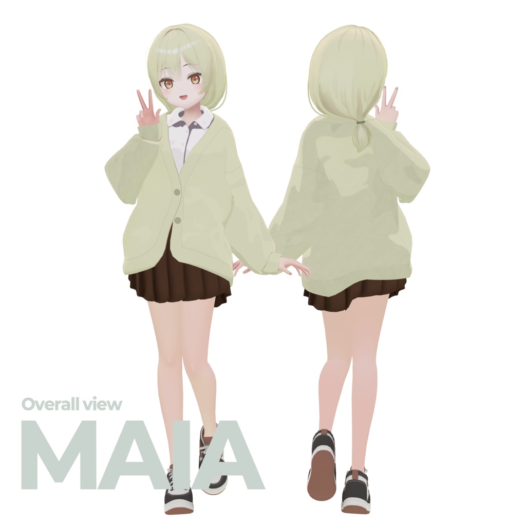 3Dオリジナルモデル「Maia」