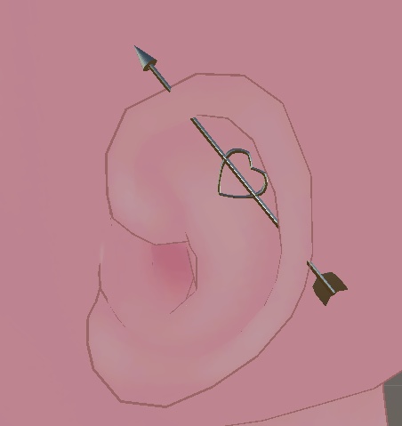 Arrow Ear Piercing