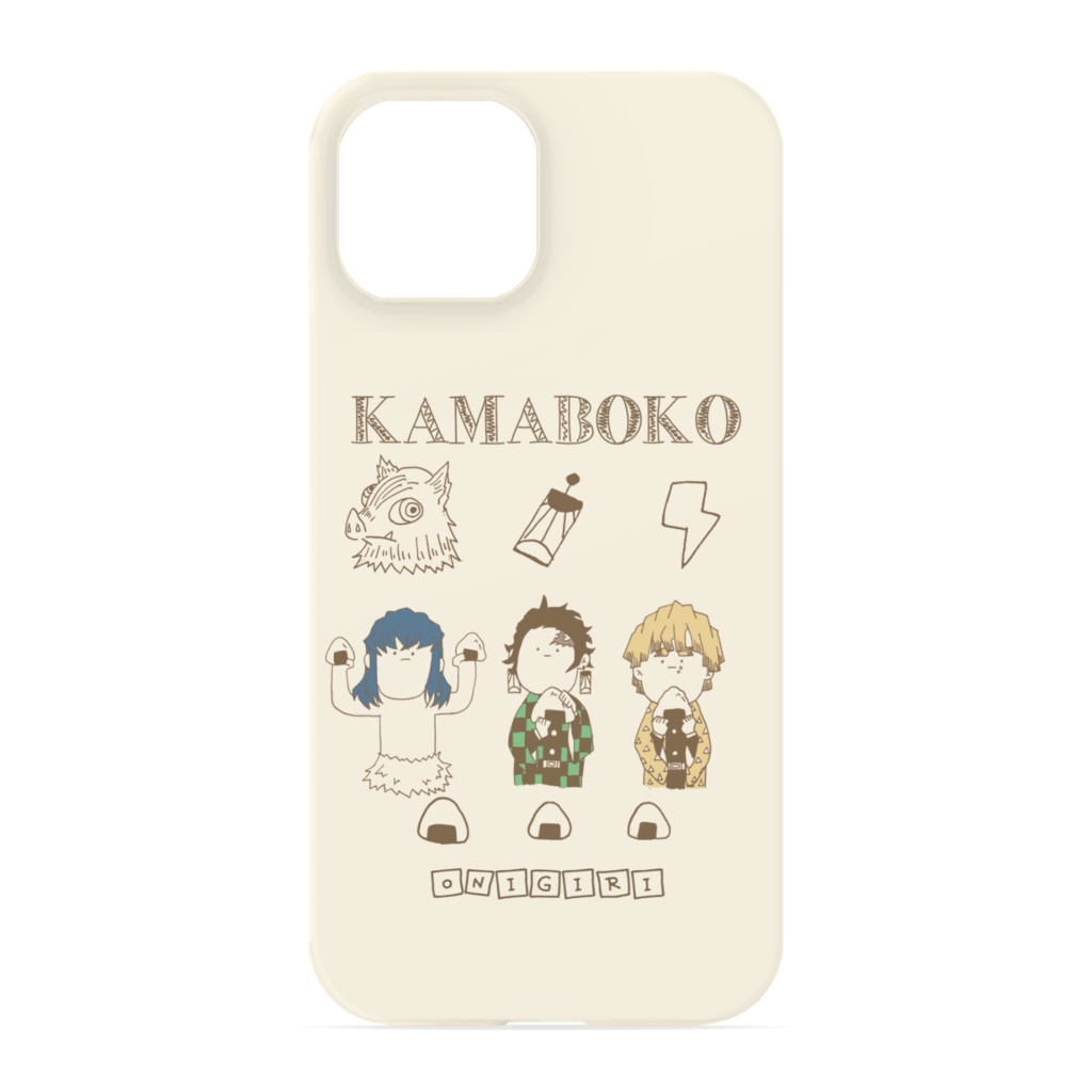 かまぼこ隊 おにぎりiPhoneケース