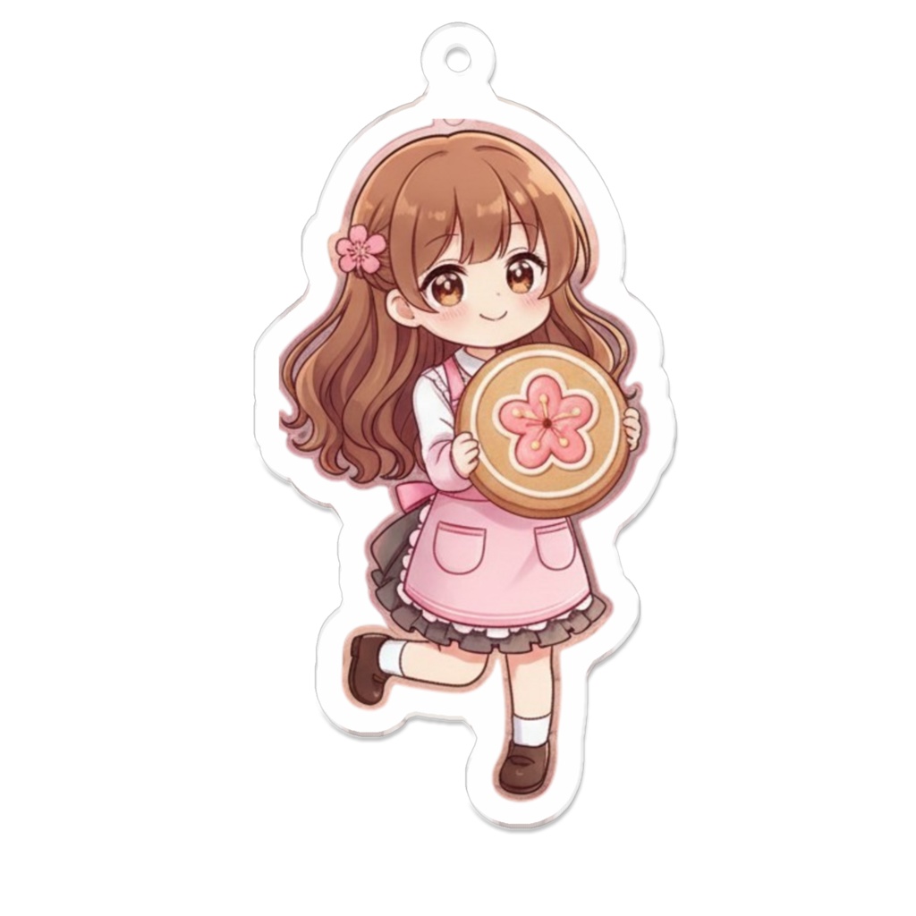 【選べる3種】まるで本物? 甘~いひとときアクリルキーホルダー(さくら / 元気な姉 / おっとりな妹)