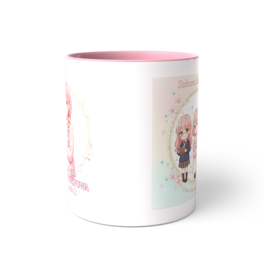【新生・さくら三姉妹🌸】Three Hearts, One Bloom☆癒しのティータイムマグカップ☕️✨