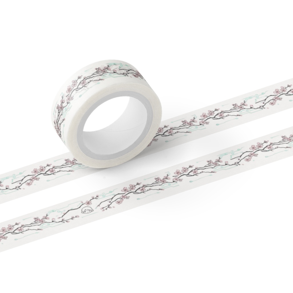 ​【Sakura Universe】桜と回路のコンフォート・マスキングテープ