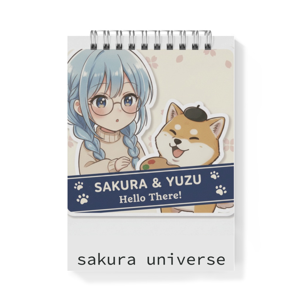 ​【sakura universe】Hello! ドアップさくら＆ゆずメモ帳／元気チャージ