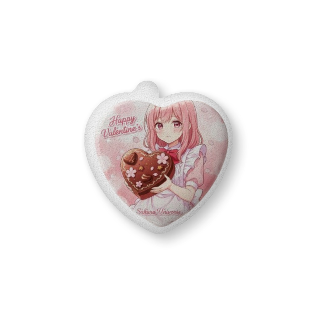 【選べる2サイズ】気分でスイッチ!チームさくら&お家デート💕両面ハートクッション