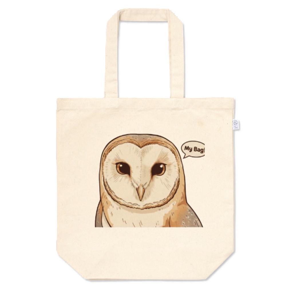 【インパクトMAX！】フクちゃんの「My Bag!」ドアップトート / Fukuchan's "My Bag!" Big