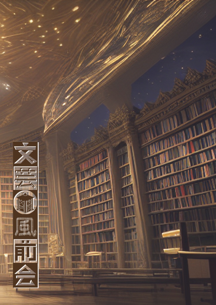 文芸風前会同人誌 第一〇号『彩華市のライブラリアン』