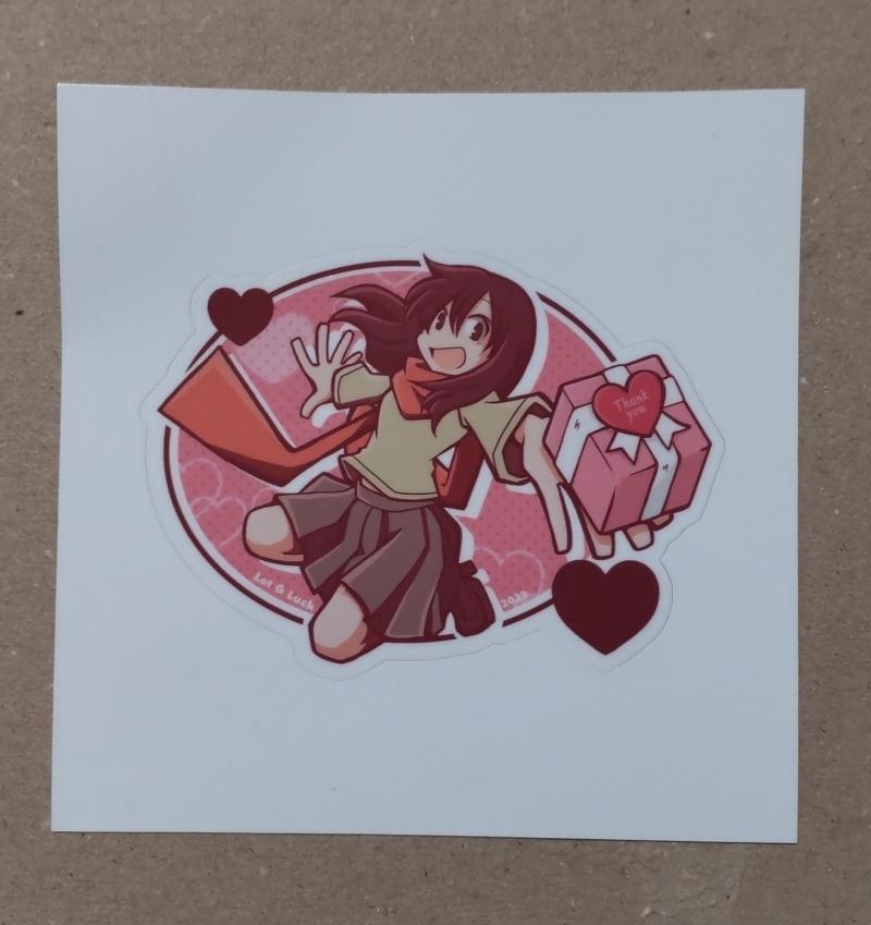 マヤ ♡ Thank youステッカー