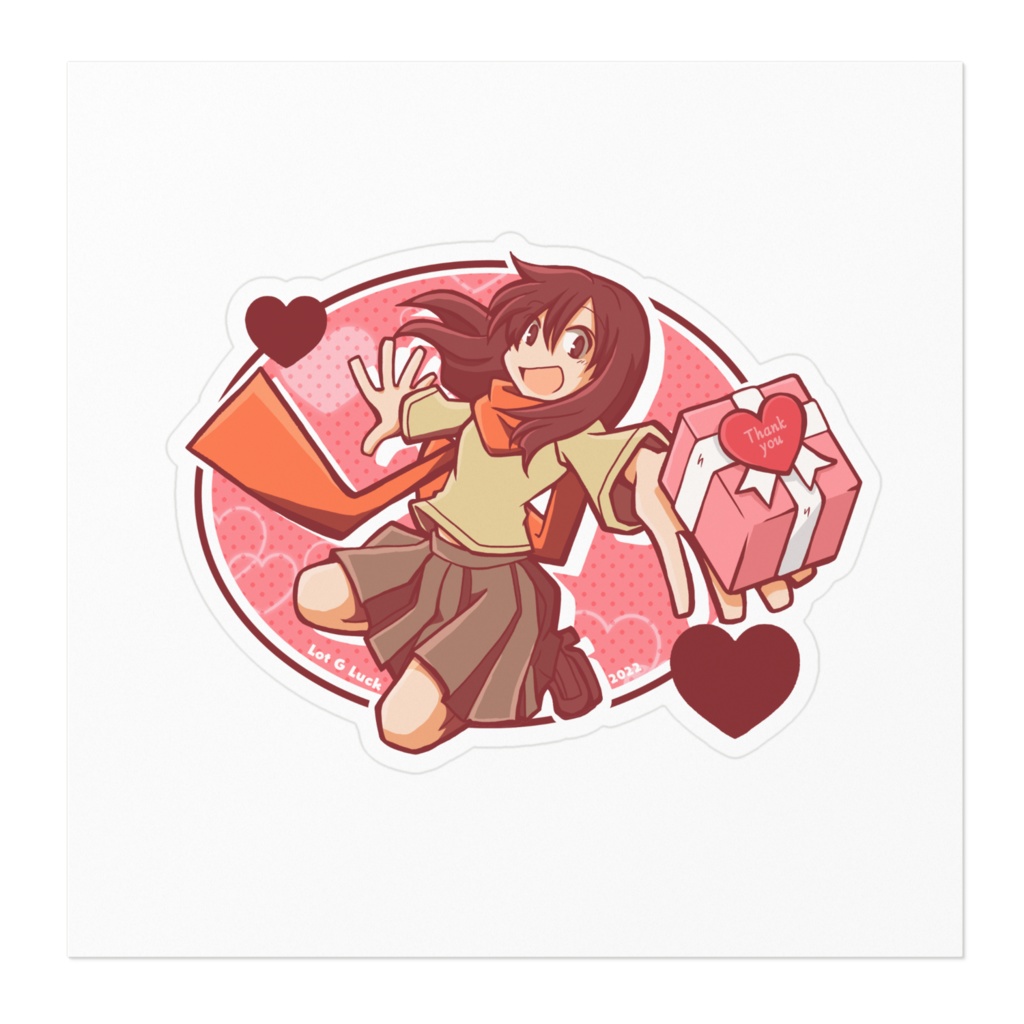 マヤ ♡ Thank youステッカー