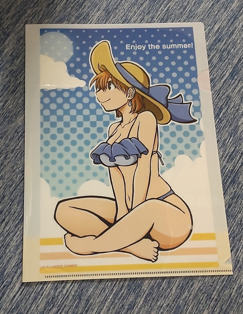 【2022夏 クリアファイル】霞さん/水着