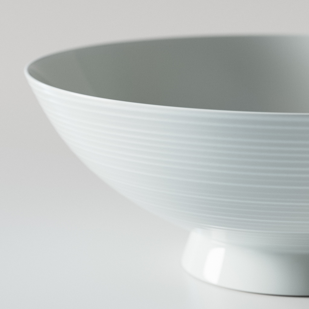 【無印良品】白磁めし茶碗 3Dモデル