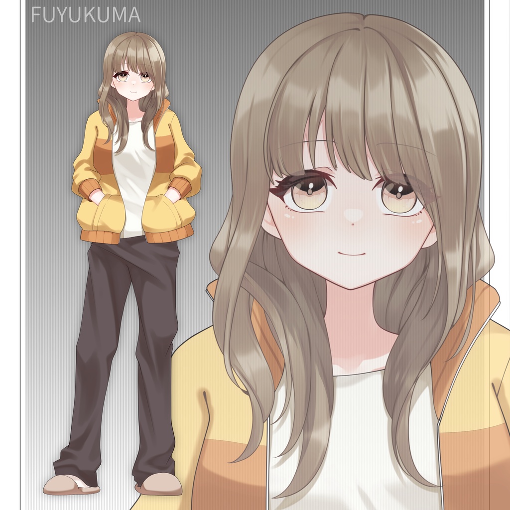 【無料/有料】立ち絵素材16_ジャージ
