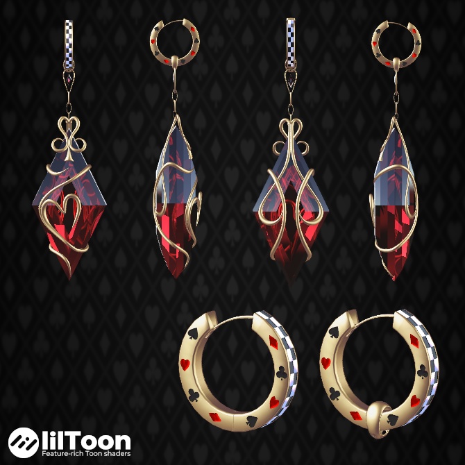 【2アバター対応+フリー】スートピアス