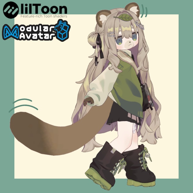 【キプフェル対応】たぬキプフェル変身ギミック ~Tanukipfel~