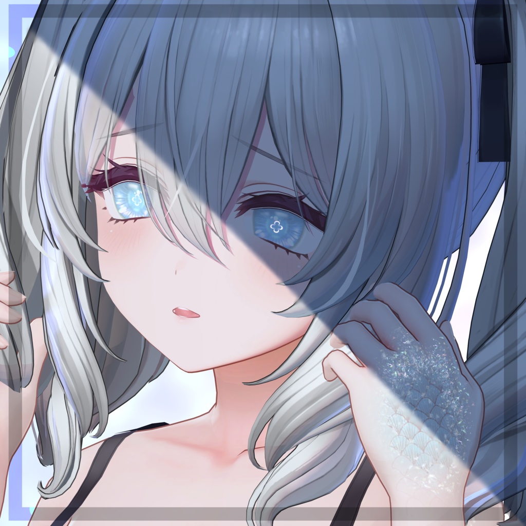 *:..。o○Nereclua○o。..:*クラゲアイテクスチャ+タトゥーテクスチャ/eye texture+tattoo texture【5アバター対応】