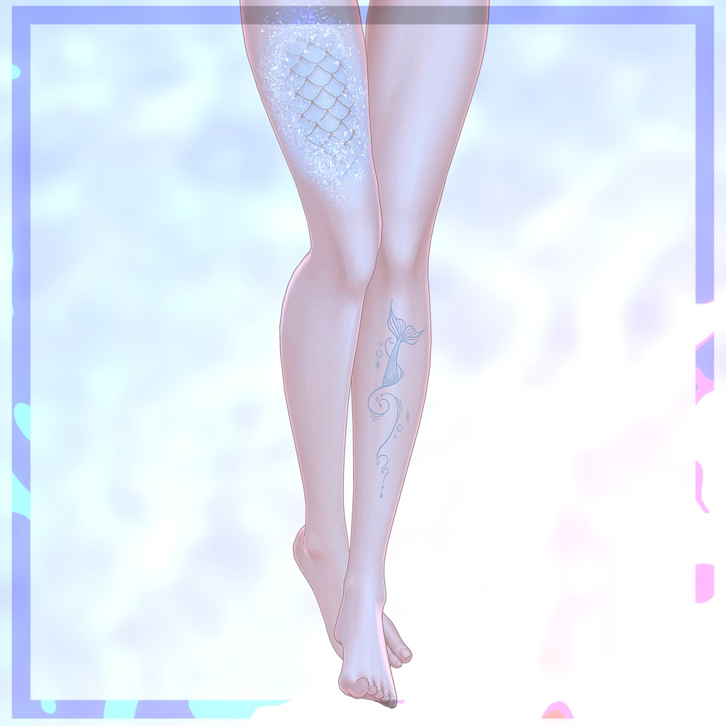 *:..。o○Nereclua○o。..:*クラゲアイテクスチャ+タトゥーテクスチャ/eye texture+tattoo texture【5アバター対応】
