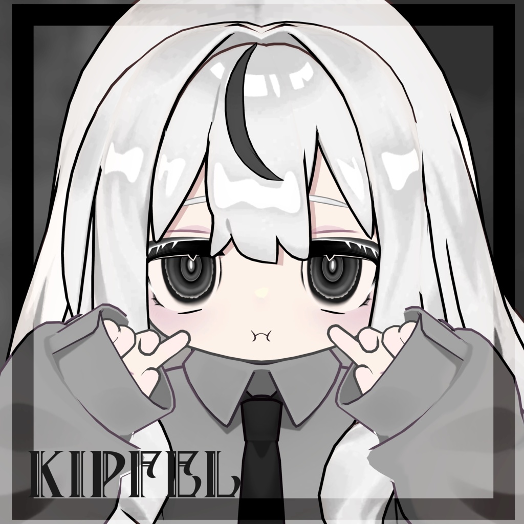 【5アバター対応】 ⋆.𖥔 ݁ ˖Skullic ˖ ݁ 𖥔⋆.アイテクスチャ+メイクアップテクスチャ/eye texture+make up texture/リアルな舌テクスチャ付