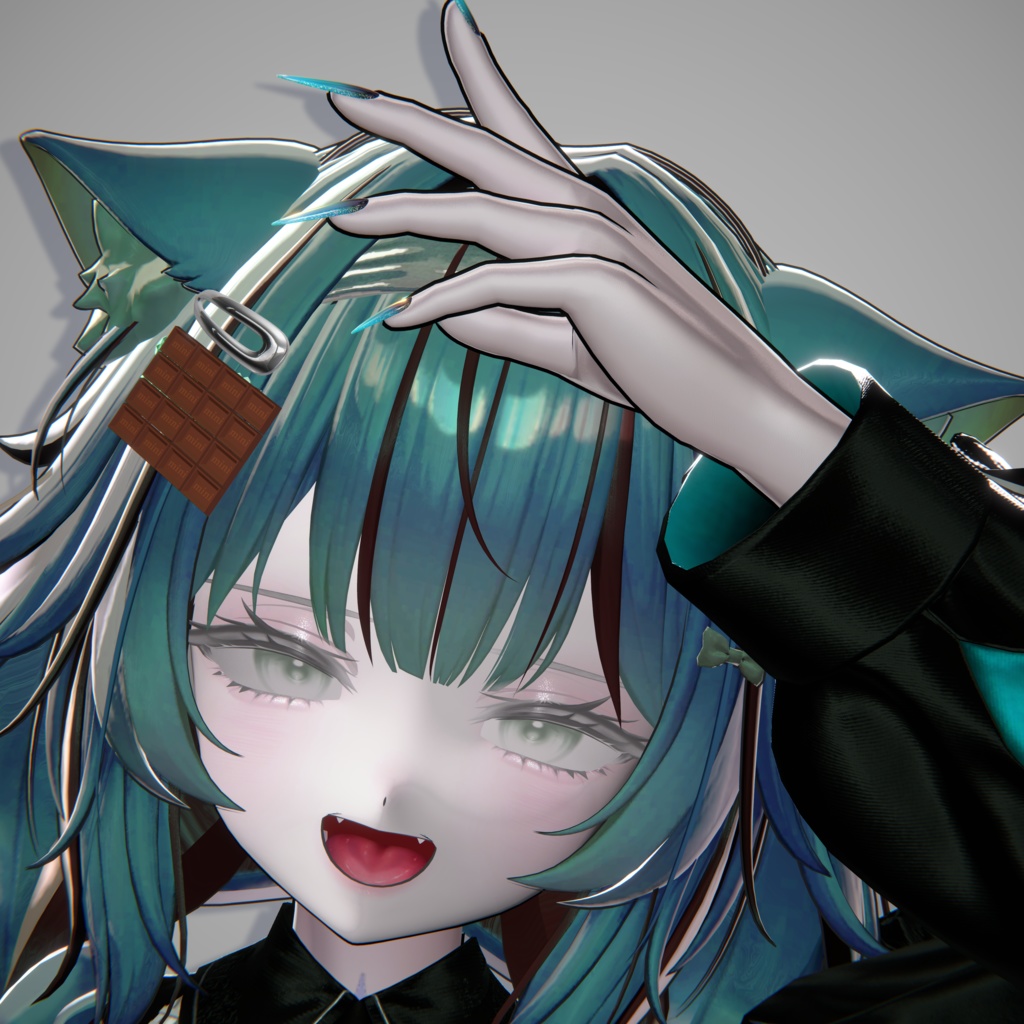 【無料】くわえる板チョコ【VRChat想定】