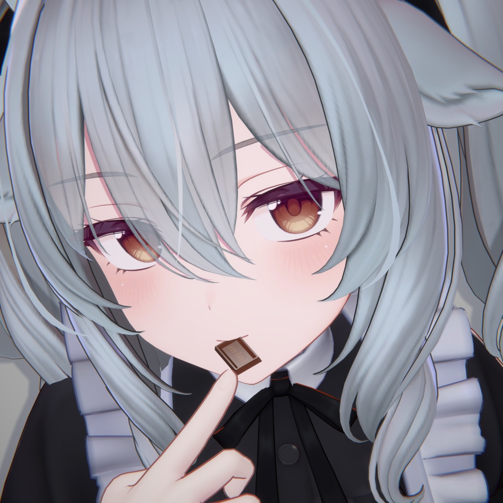 【無料】くわえる板チョコ【VRChat想定】