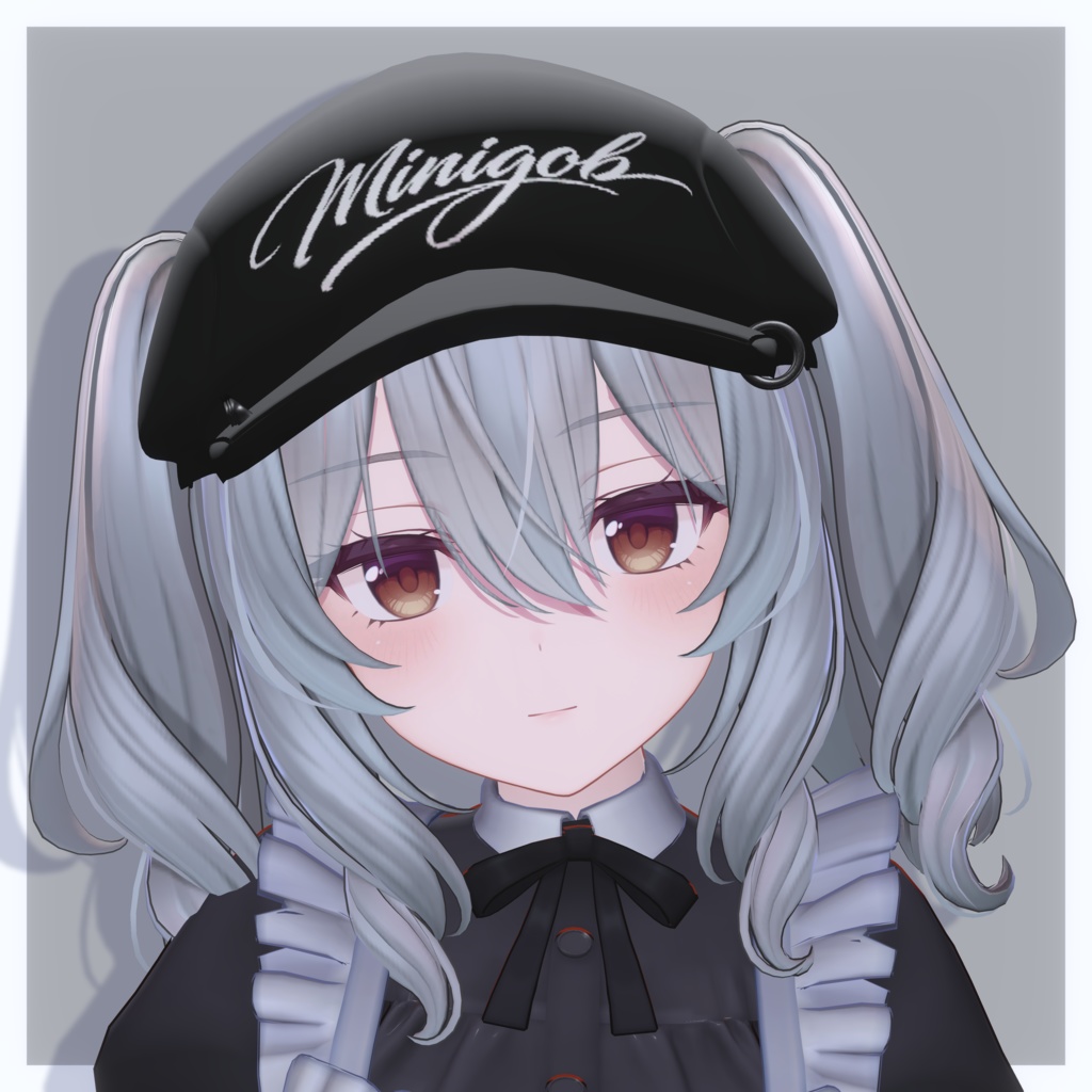 【無料】【8アバター対応】Simple Cap【VRChat想定】