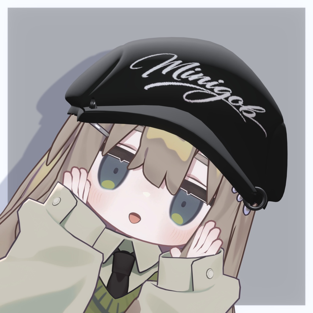 【無料】【8アバター対応】Simple Cap【VRChat想定】