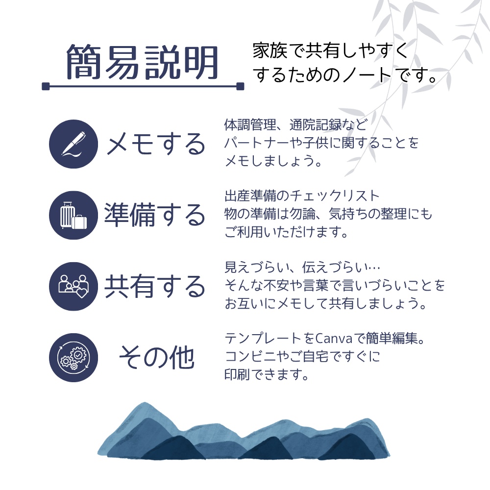 はじめてパパの見守りノート