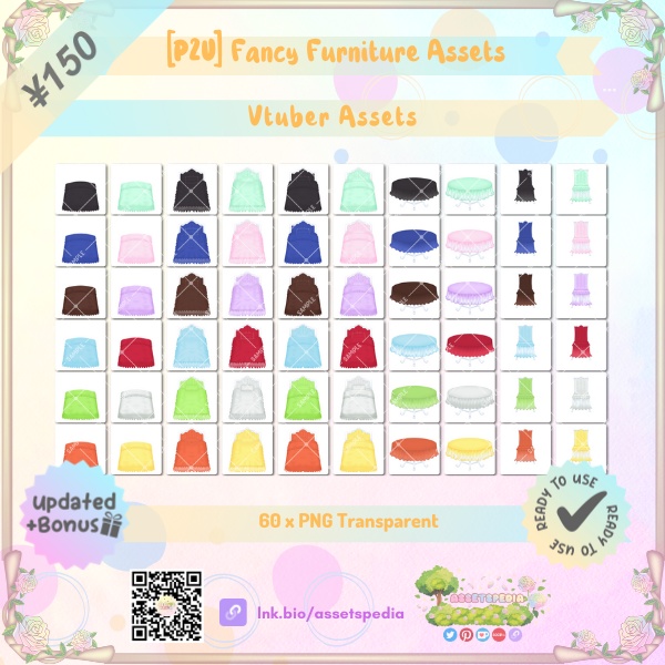 [P2U] Fancy Furniture Assets