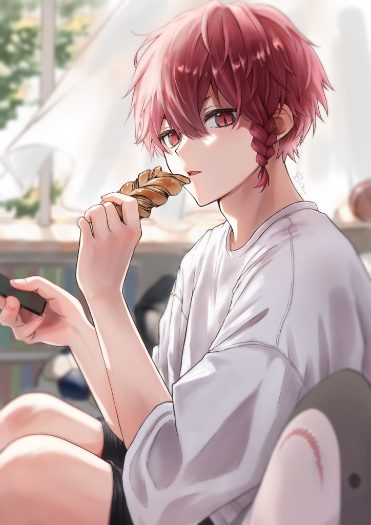 【コバンザメ遠征隊】黒名蘭世イラスト本①「ambivalence」2024/3/31発行