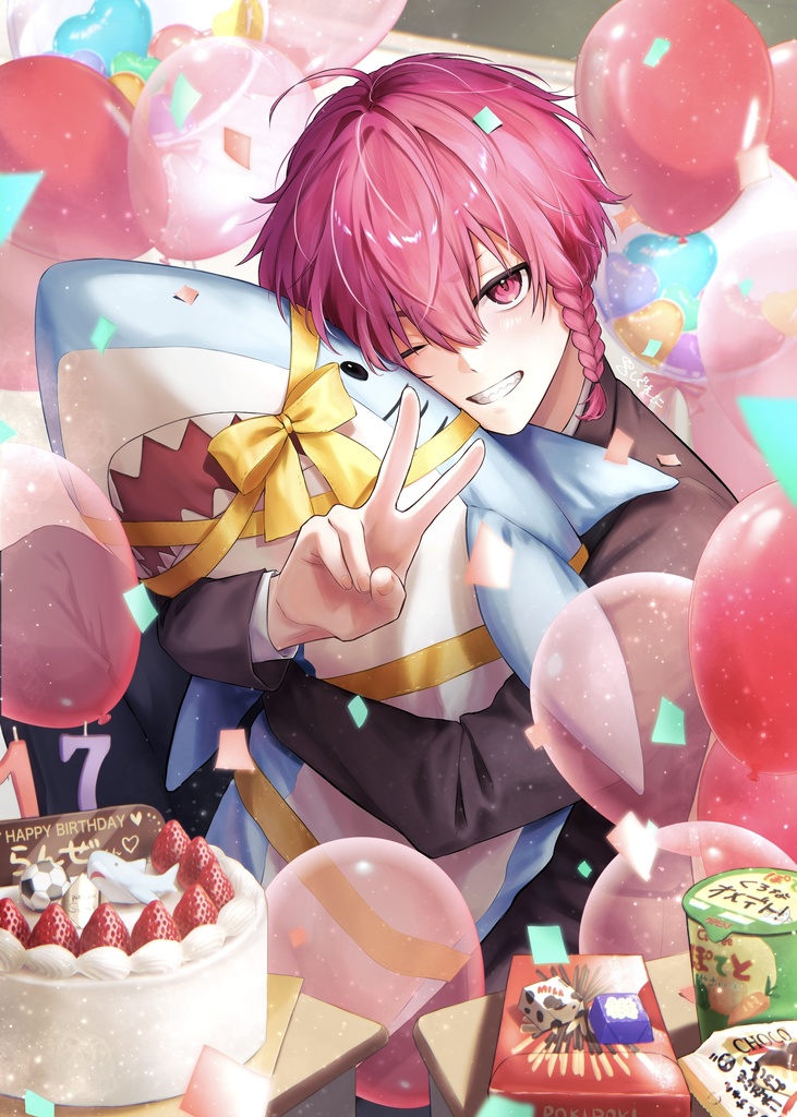 【コバンザメ遠征隊】黒名蘭世イラスト本②「synergy」2024/10/27発行