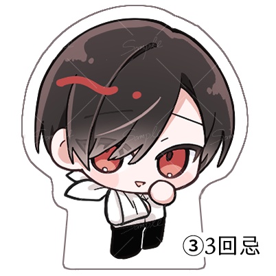 着せかえ有明さん自立ミニアクリルブロック【8mm厚】