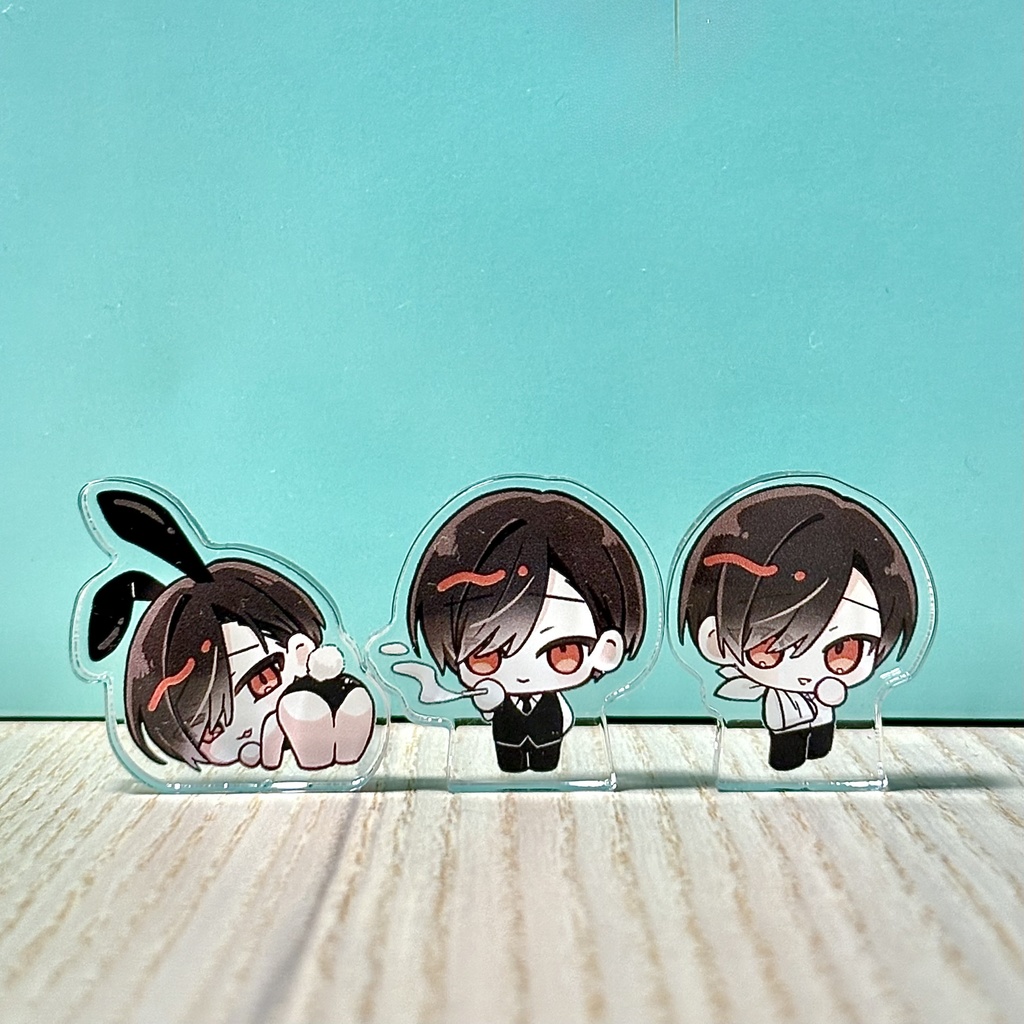 着せかえ有明さん自立ミニアクリルブロック【8mm厚】