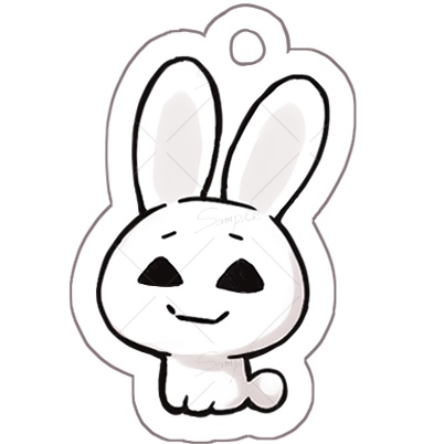 地獄うさぎ見守りアンブレラマーカー