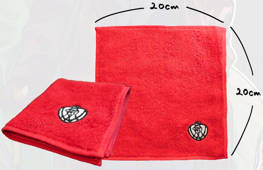 ウォルターエンブレム刺繍タオルハンカチ