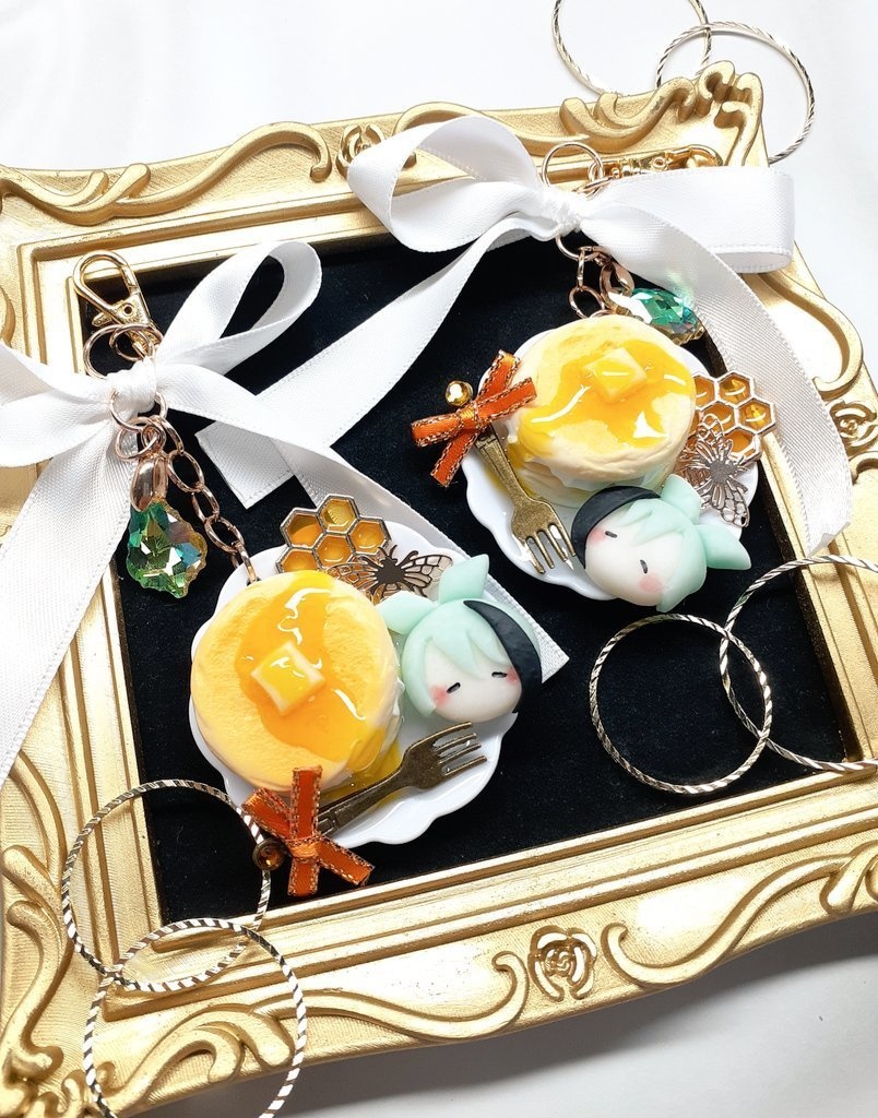 【もぐもぐフロジェシリーズ】蜂蜜パンケーキ🥞2点セット