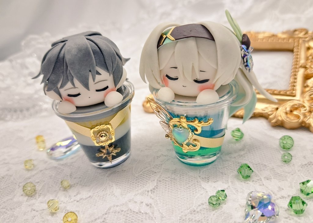 〖八重様〗8点 スタレ 「カップですやすやシリーズ」 ロゼット