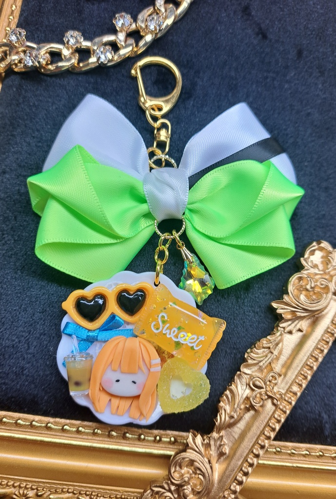 〖yuzuka様〗🎀プレートチャーム 4点