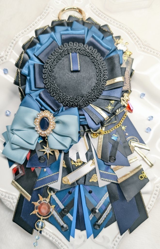 『八重様』4点 ロゼット(アナイクス)🎀 プレートチャーム(ゼンゼロ)