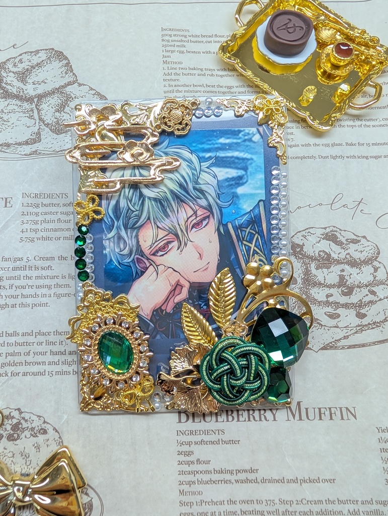 【悪魔執事と黒い猫😈🐈⬛】硬質カードケースデコ🎀