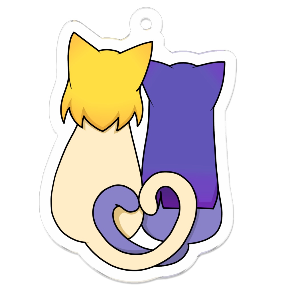 ケモさとりかアクリルキーホルダー