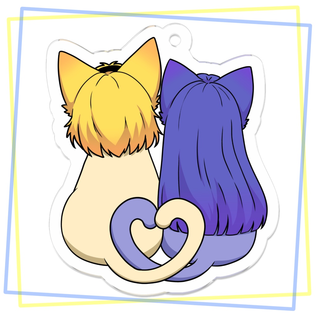 【リメイク・再販】ケモさとりかアクリルキーホルダー